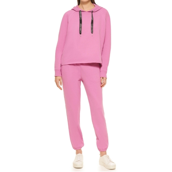 NWT Calvin Klein Lush Pink Hoodie & Jogger Set - Picture 1 of 10